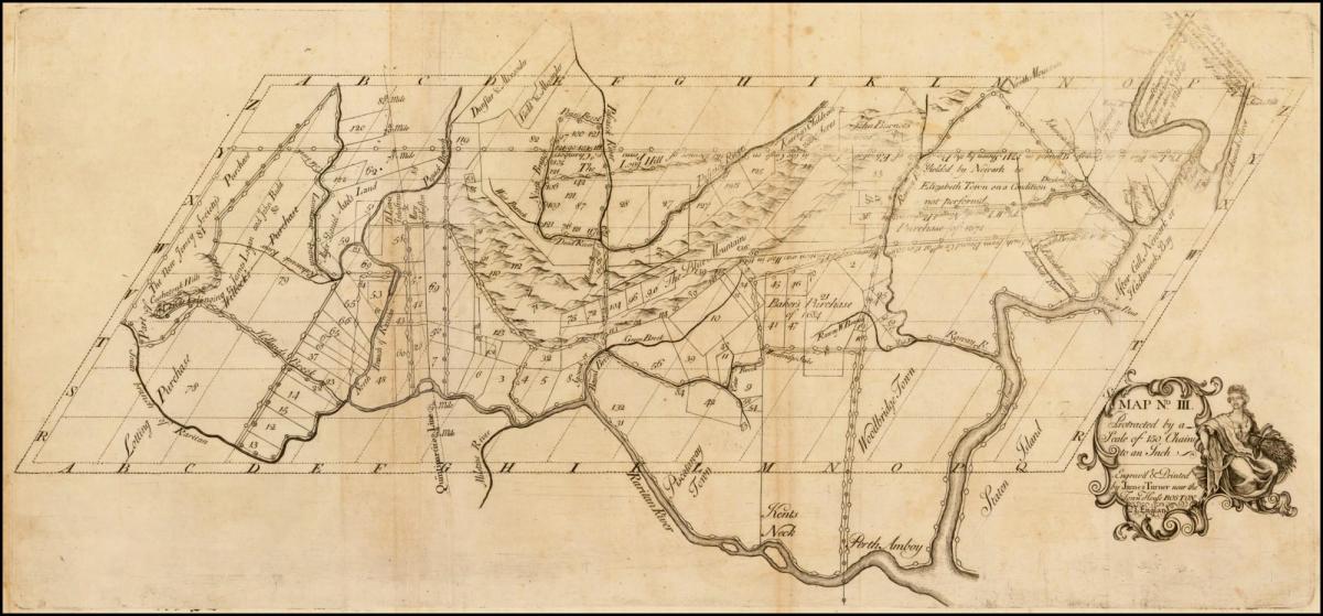 carte de colonial Boston