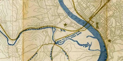 Carte de l'ouest de ma
